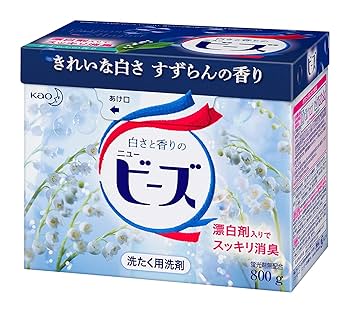 花王フレグランスニュービーズ 850g×8個入り　衣料用洗濯洗剤 Amazon | 《ケース》 花王 ニュービーズ 大 (800g)×8個 粉末